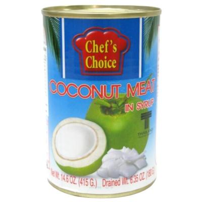 Young Coconut Meat In Coconut Juice