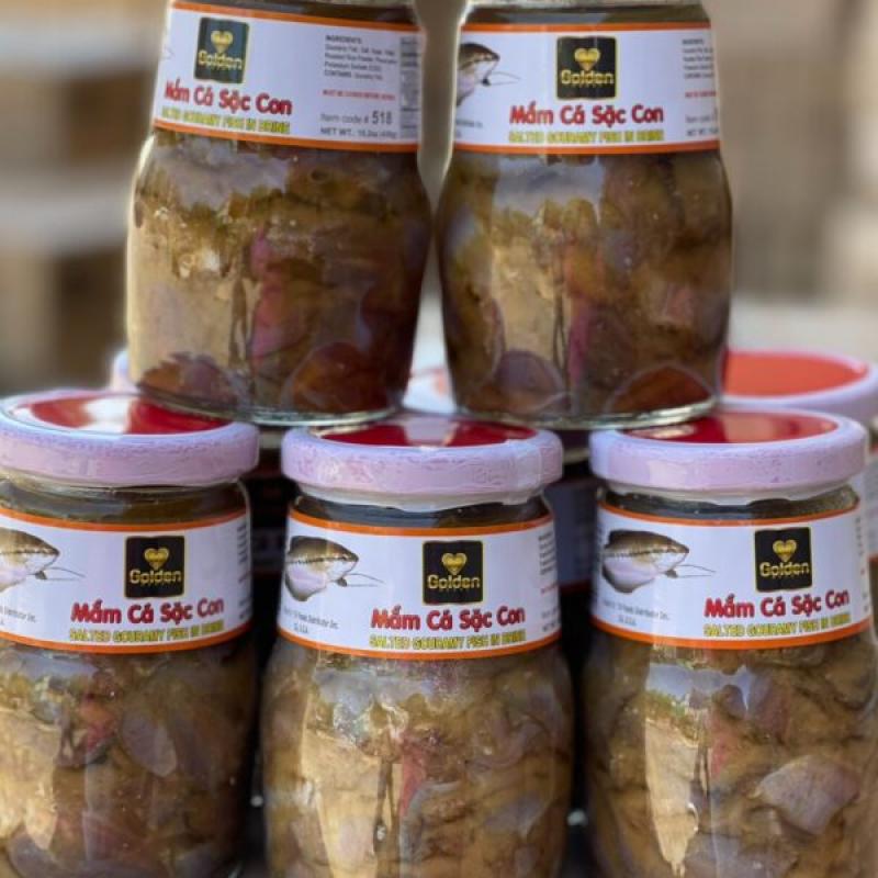 Salted Gouramy Fish In Brine/ Mắm Cá Sặc Con