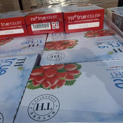 Sữa chua uống tiệt trùng hương dâu TH True Yogurt