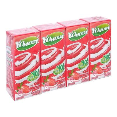 Yomost Strawberry/ Sữa Yomost Dâu