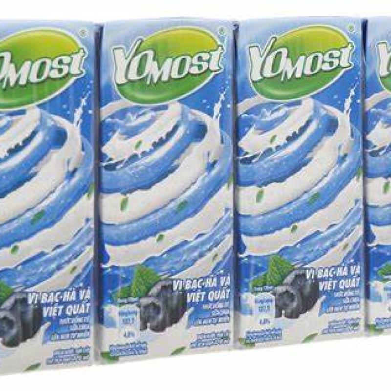 Yomost Blueberry Mint/ Sữa Yomost Việt Quốc